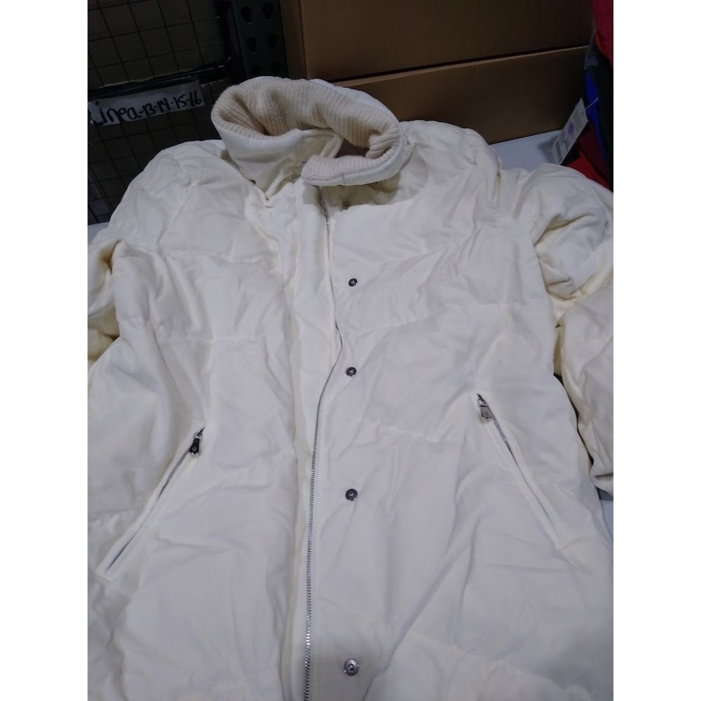 eleventy Padded Jacket-White-MD